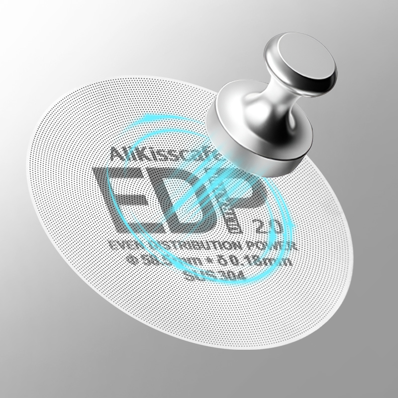 Coffee And Tea Filter - Alikisscafe Kaffee-Puck-Bildschirm, magnetischer Espresso-Filter, 49,5 mm,