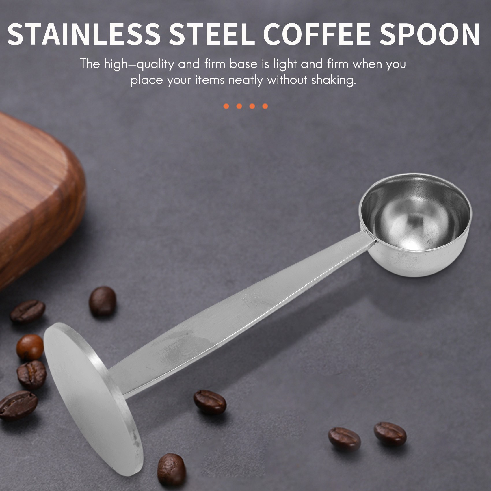 Coffee Tea Stand - A21Q - Espresso-Ständer Kaffeemesslöffel Tamper aus