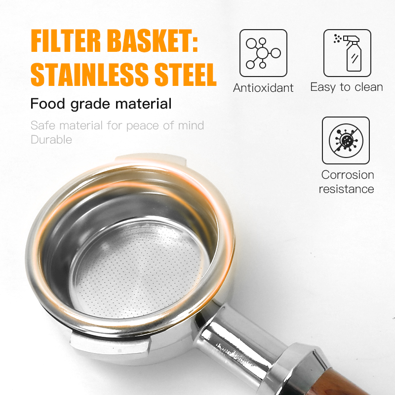 58mm Kaffee-Siebträger ohne Bo – Coffee And Tea Filter Bewertung und Preis