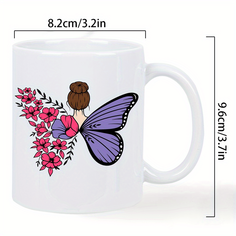 Weiße Keramiktasse mit Schmett – Morning Tea Coffee Bewertung und Preis