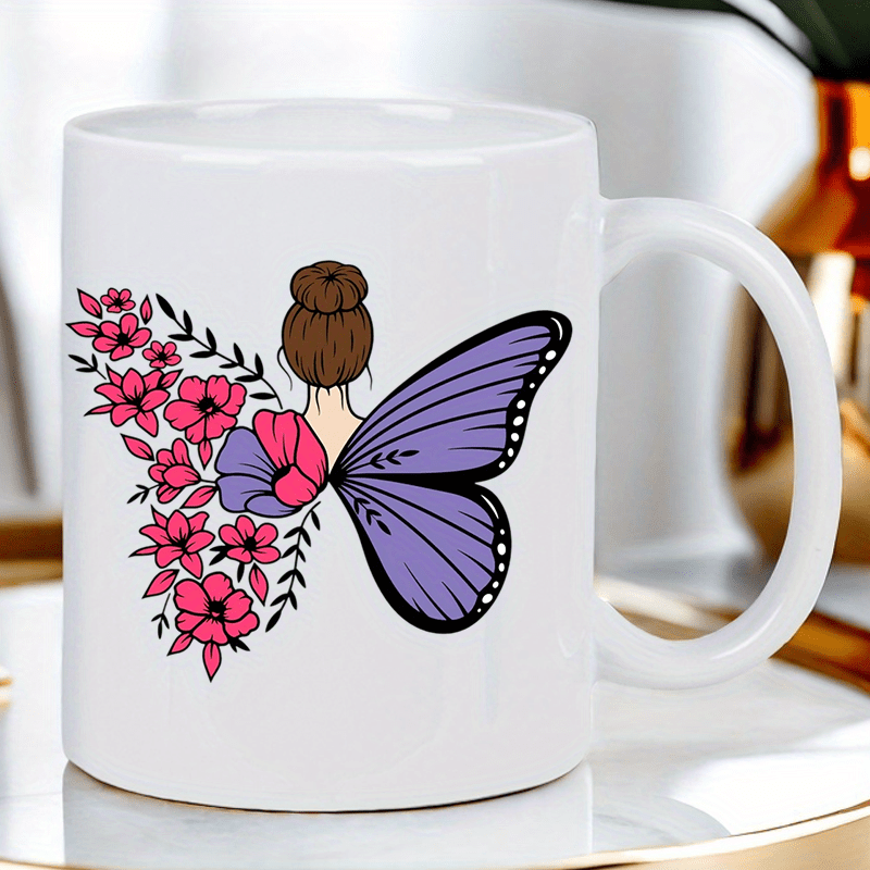 Weiße Keramiktasse mit Schmett – Morning Tea Coffee Bewertung und Preis