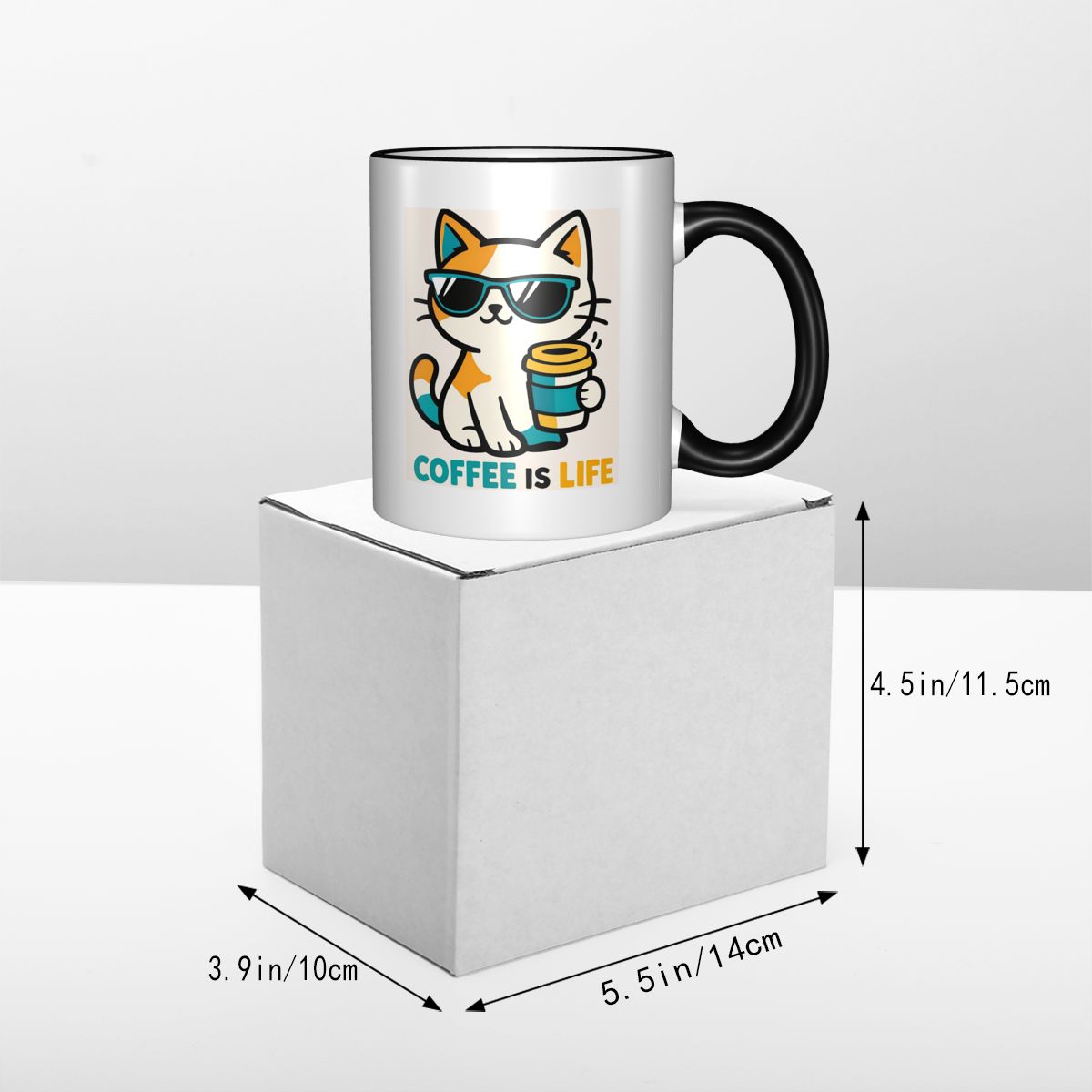 Minimalistische Kaffeekunst fü – Morning Tea Coffee Bewertung und Preis