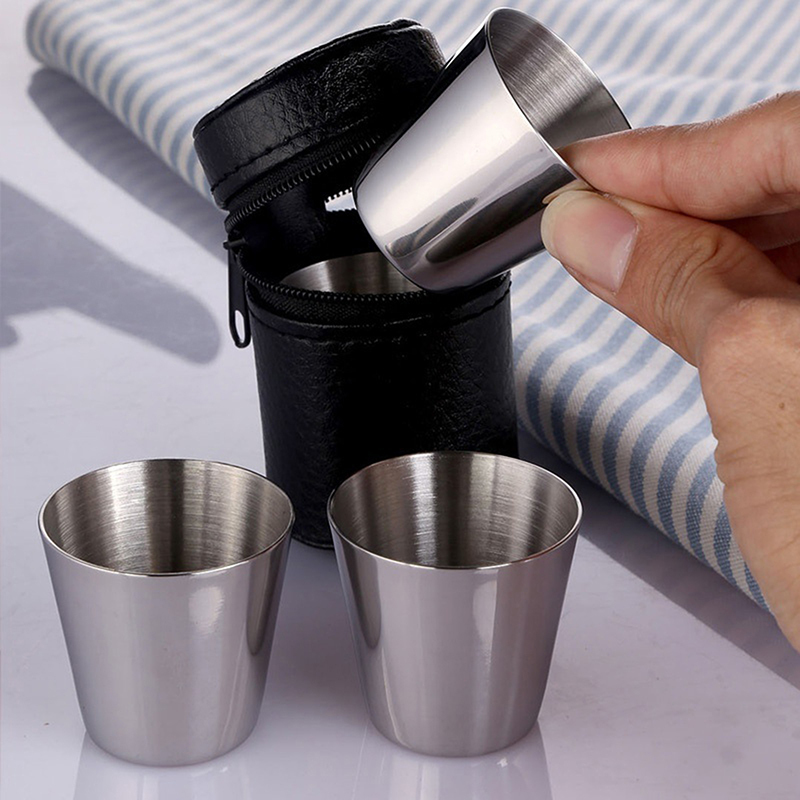 4/6Pcs Edelstahl Tassen Mini S – Coffee Tea And Sugar Canister Set Bewertung und Preis