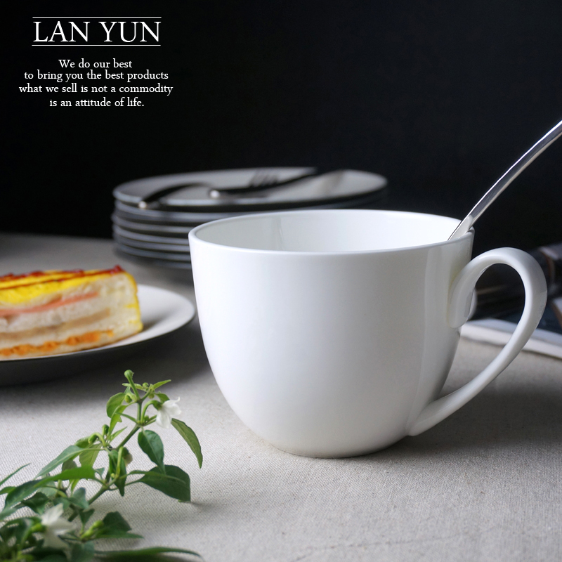 700 ml, schlichte weiße Morgen – Morning Tea Coffee Bewertung und Preis
