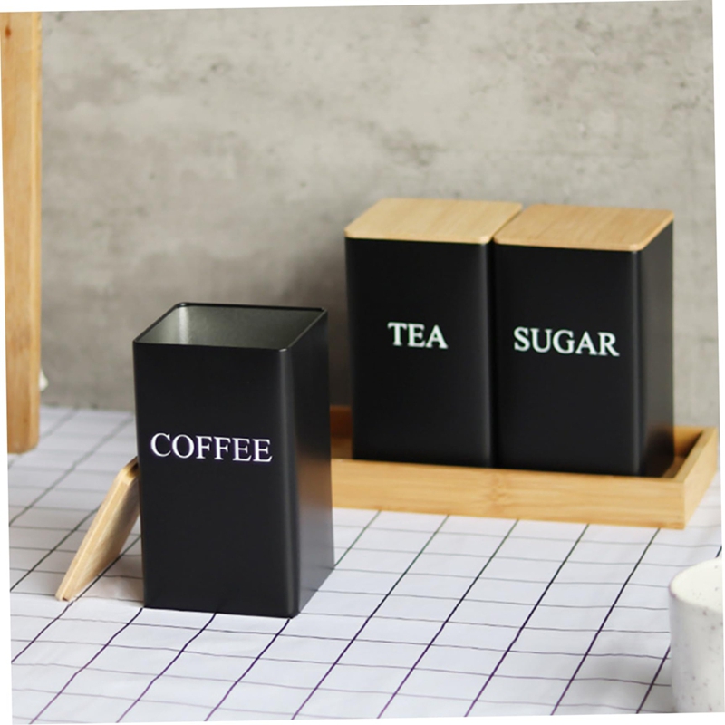 3-teiliges Set Tee-, Kaffee- u – Coffee Tea And Sugar Canister Set Bewertung und Preis