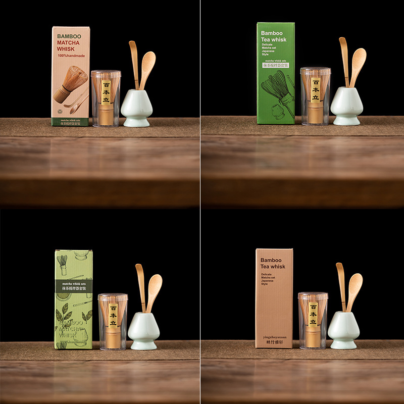 4-teiliges Bambus-Matcha-Schne – Matcha Whisk Set Bewertung und Preis