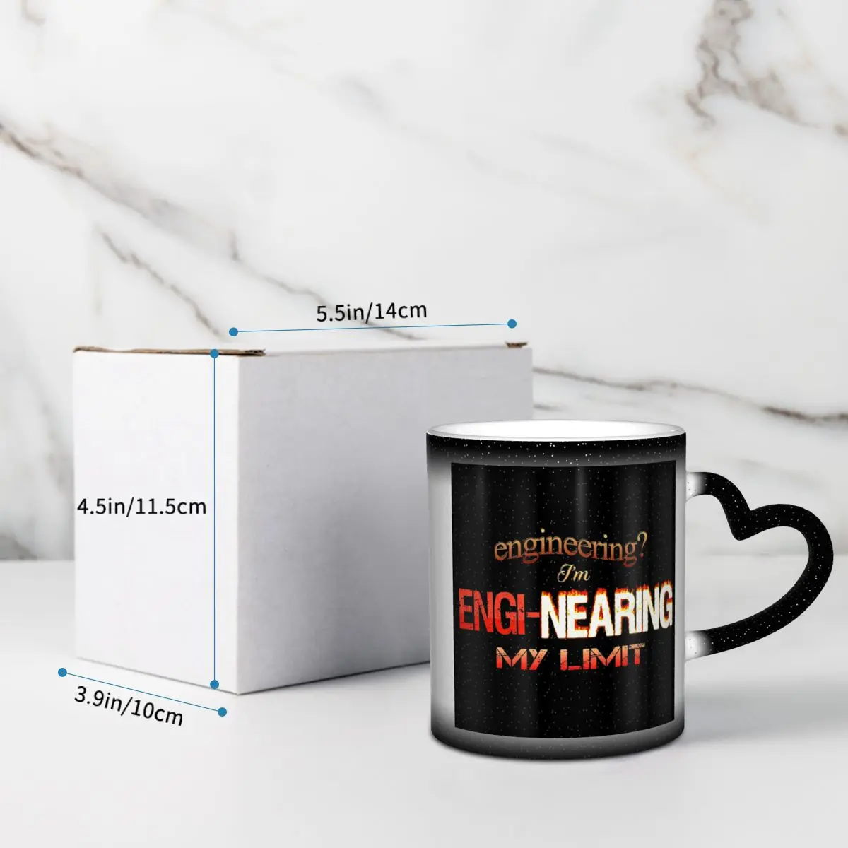 Lustige Keramik-Kaffeetasse „I – Coffee Tea Near Bewertung und Preis