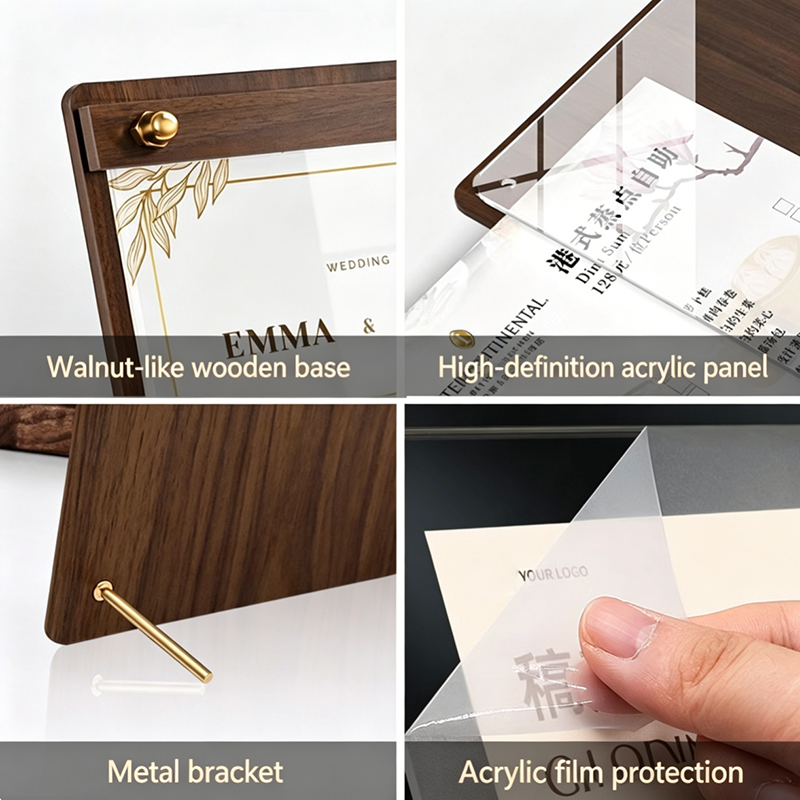 Maßgefertigter A4/A5 Acryl-Hol – Coffee Tea Stand Bewertung und Preis