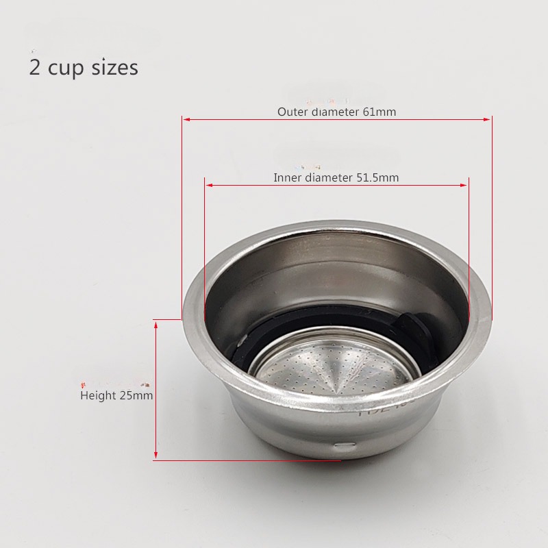 51mm Druck Poröser Filter Edel – Coffee And Tea Filter Bewertung und Preis