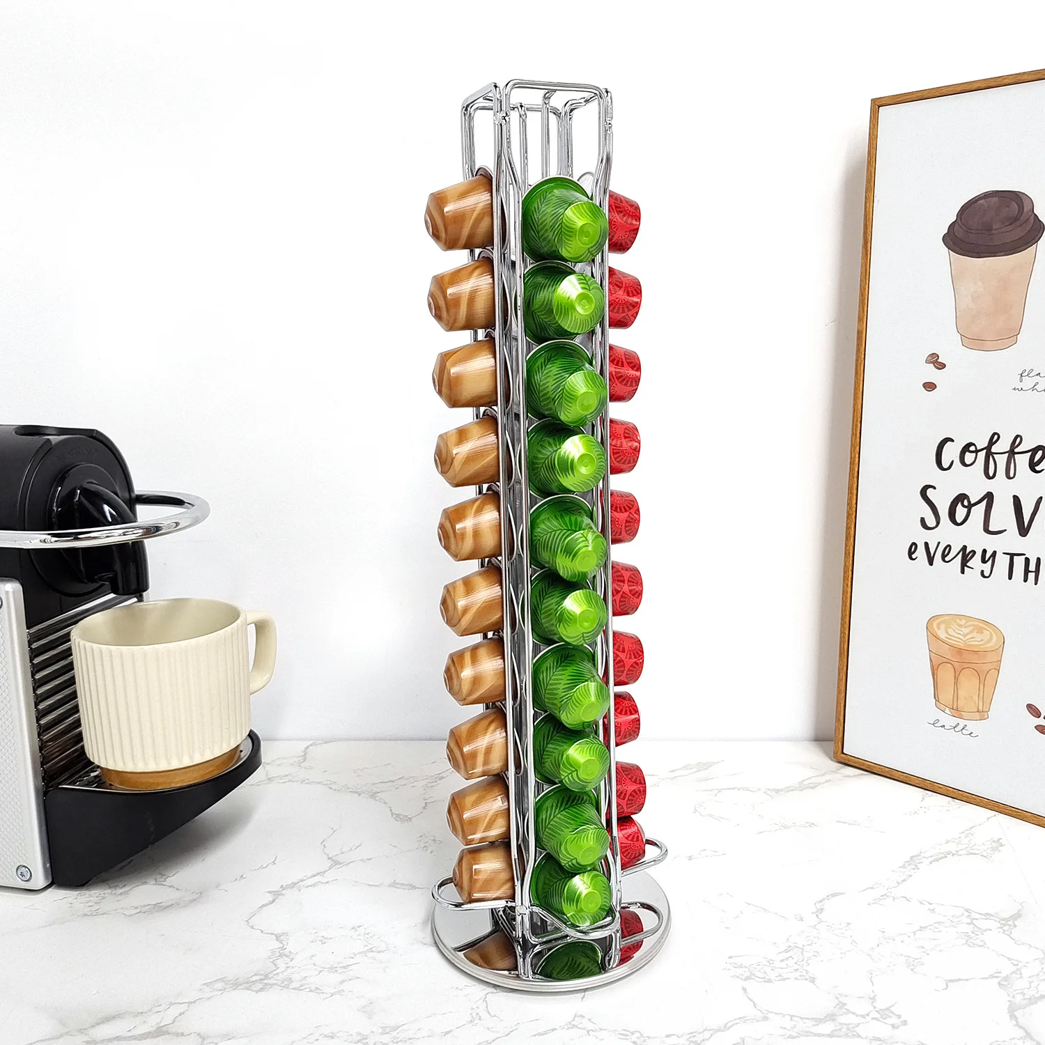1PC 40 Pod Kaffee Kapseln Nesp – Coffee Tea Stand Bewertung und Preis