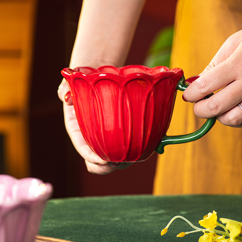 Florales Keramikbecher-Set, Pa – Morning Tea Coffee Bewertung und Preis