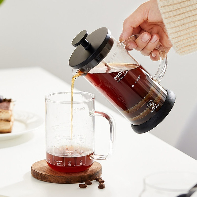 MAVO French-Press-Kaffeemaschi – Coffee And Tea Filter Bewertung und Preis