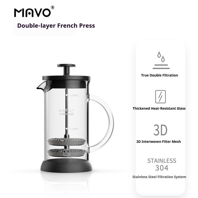 MAVO French-Press-Kaffeemaschi – Coffee And Tea Filter Bewertung und Preis