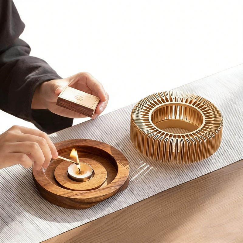 Goldener hohler Teekannenwärme – Coffee Tea Stand Bewertung und Preis