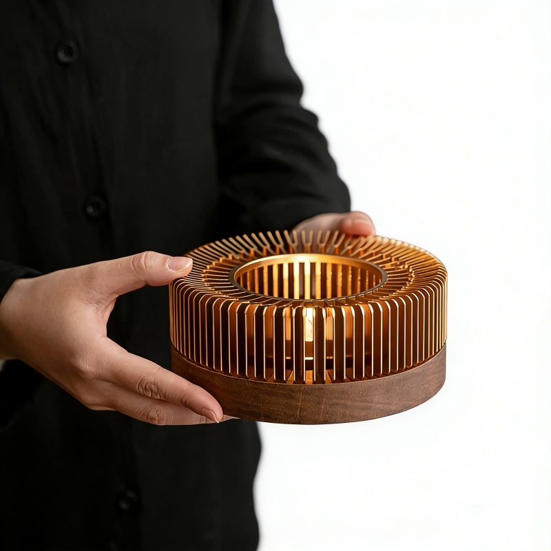 Goldener hohler Teekannenwärme – Coffee Tea Stand Bewertung und Preis
