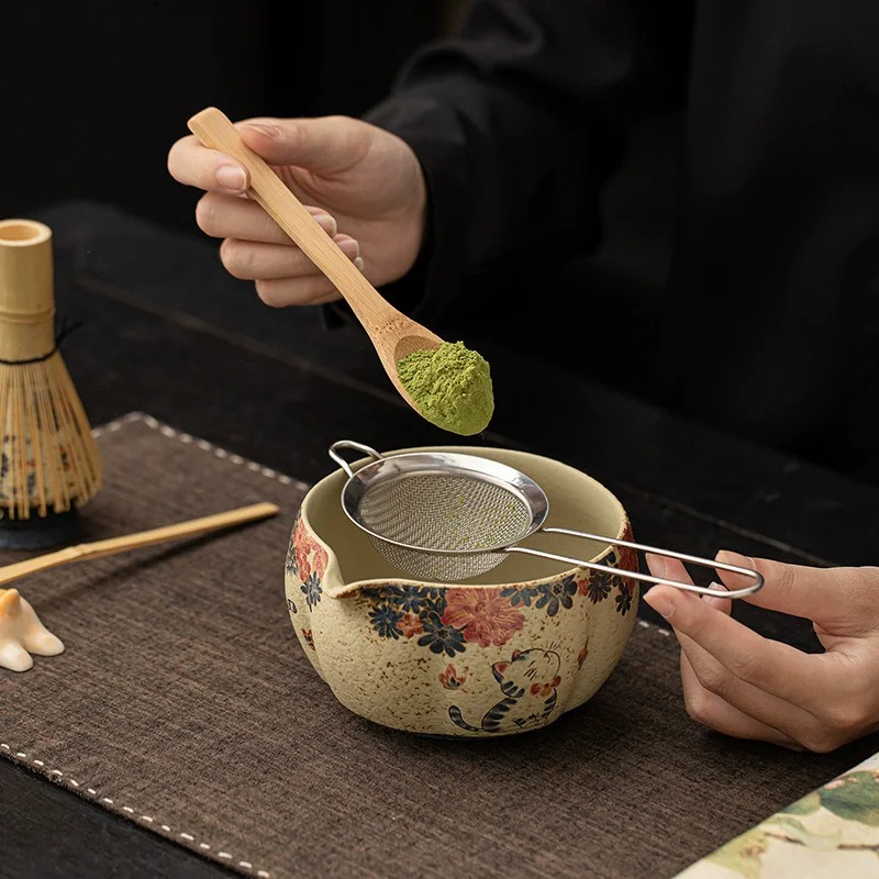 8-teiliges japanisches Feuerst – Matcha Whisk Set Bewertung und Preis
