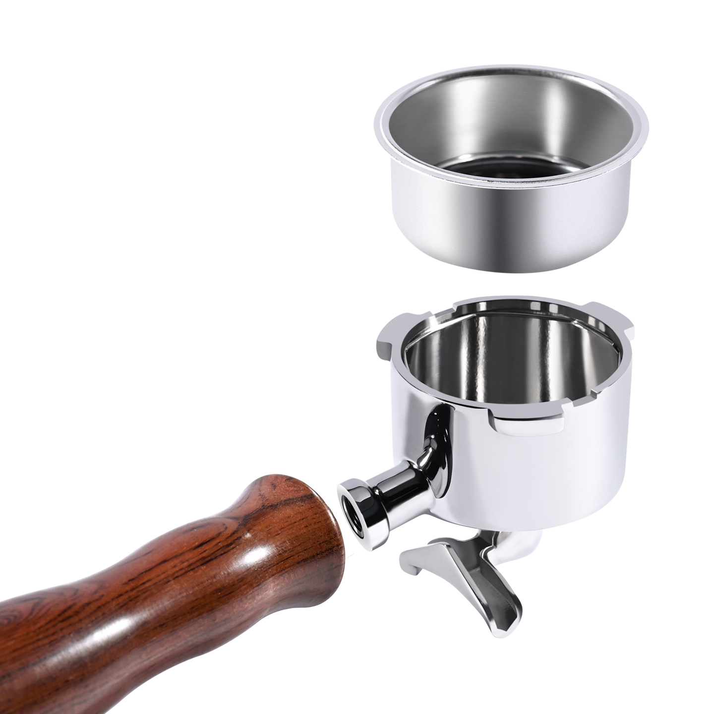 51 mm Doppelauslauf-Kaffee-Sie – Coffee And Tea Filter Bewertung und Preis