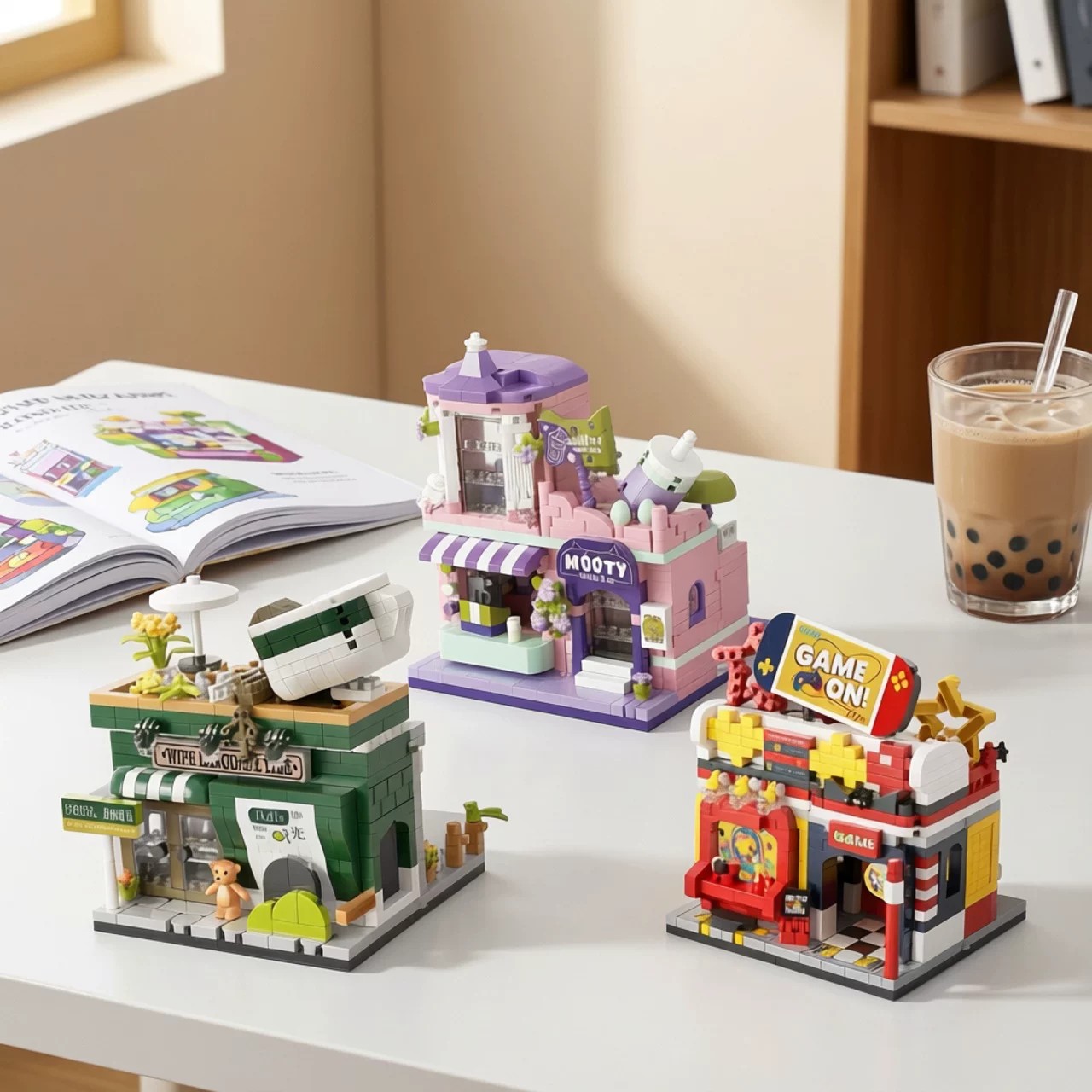 Mikropartikel-Baustein-Set „Ho – Coffee Tea Hong Kong Bewertung und Preis